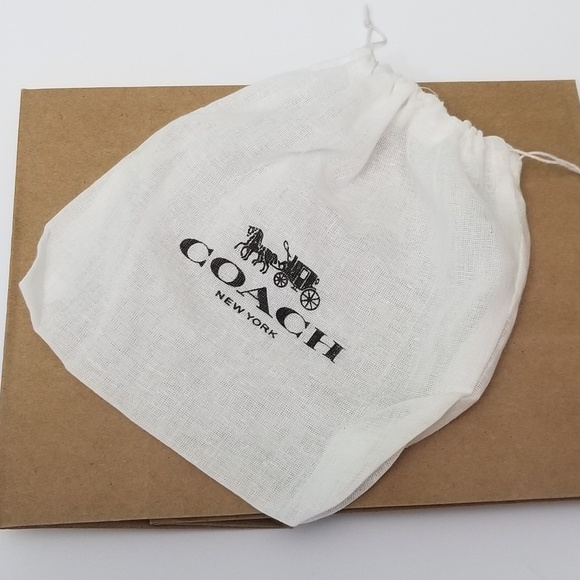 Coach Mini Skinny ID Case In Cross-grain Leather - Picture 7 of 7